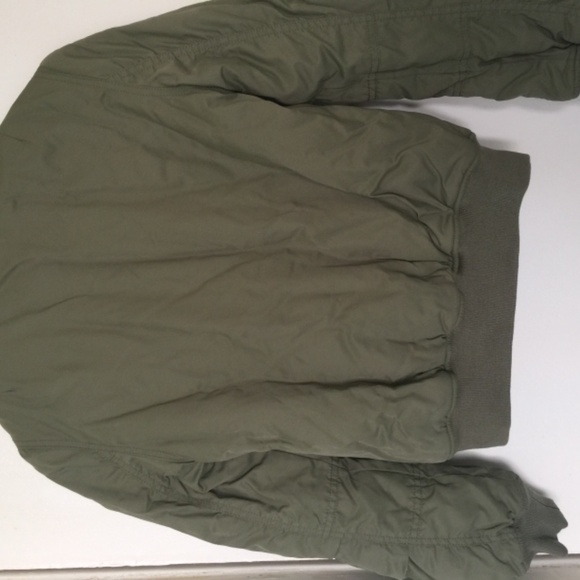Army green billabong flight jacket - Picture 3 of 9